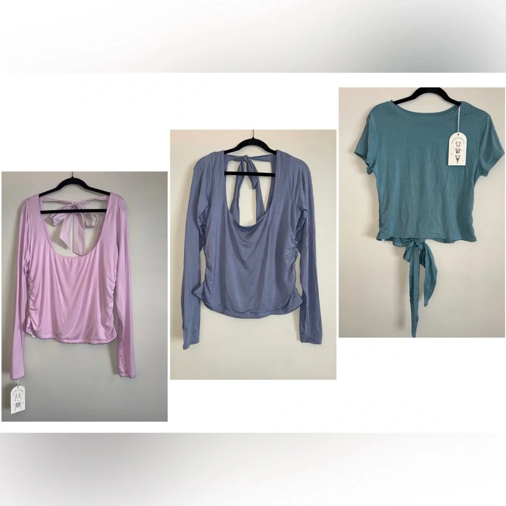 NWT BLOGILATES bundle of 3 tops plus size 1X ✨